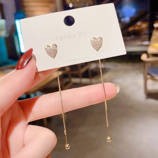 Korean style love square earrings