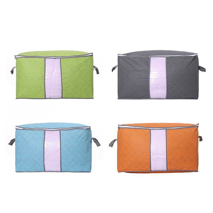 TÚI ĐỂ ĐỒ CỠ LỚN BẰNG VẢI KHÔNG DỆT KÍCH THƯỚC 60x40*36 cm 008958 SHIP SIÊU TỐC