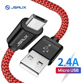 Dây Cáp Sạc Micro Usb JSAUX Dài 2m Cho Điện Thoại Android