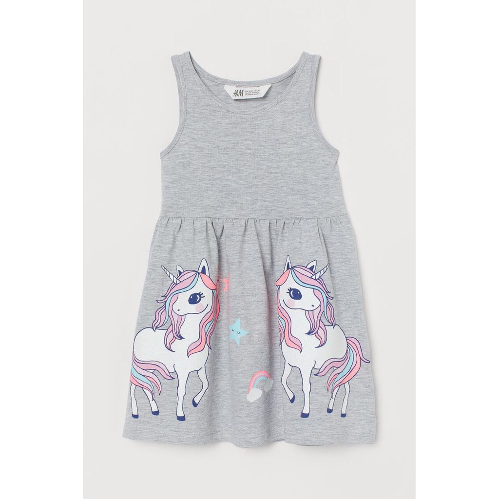 VÁY HM hình elsa pony mickey