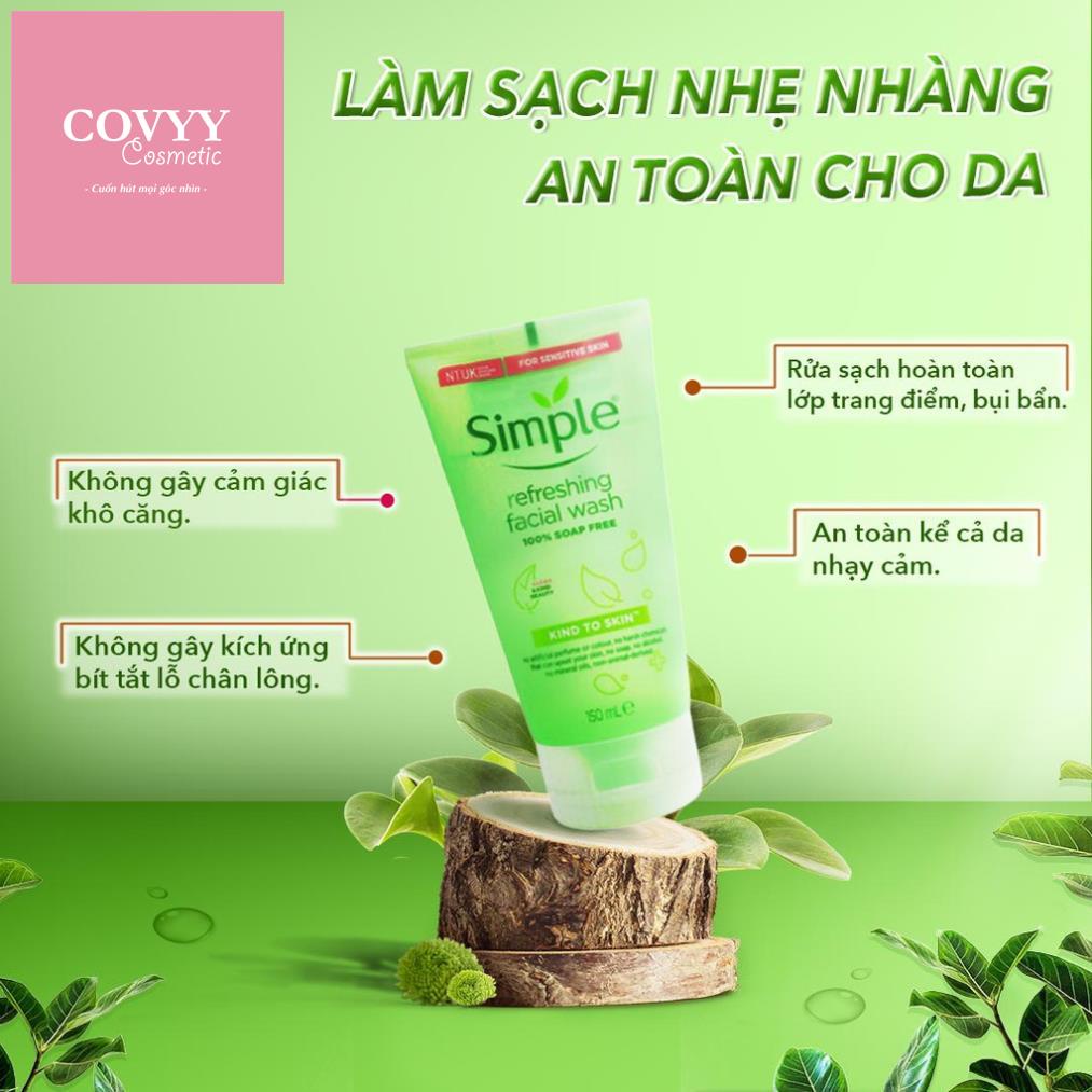 Combo 3 Skincare Simple (Tẩy trang- Rửa mặt- Toner)