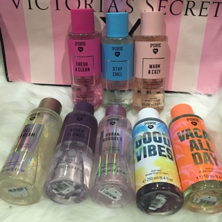 Xịt Body Mist PINK 250ml victoria's secret nhiều mùi như hình 1