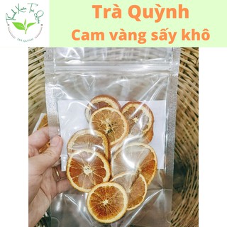 500g Cam vàng cắt lát sấy khô ( cam sấy lạnh )