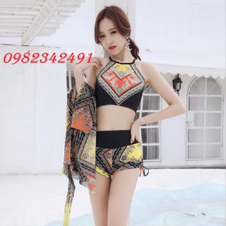BIG SALE - BỘ SET 3 MÓN ĐỒ ĐI BIỂN -ĐỒ ĐI BƠI VÔ CÙNG THOÁNG MÁT HÓT NHẤT HÈ 2019