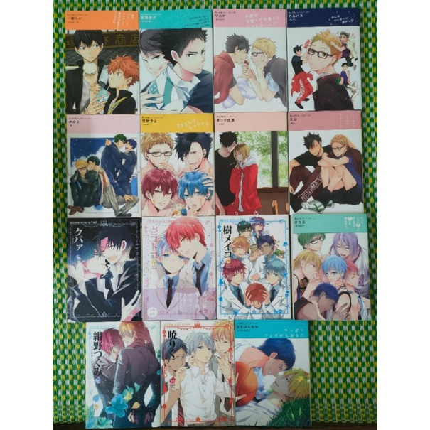 Kẹp tài liệu chính hãng Doujinshi - Haikyuu, Kuroko no basket, One Piece, Boku no Hero Academia