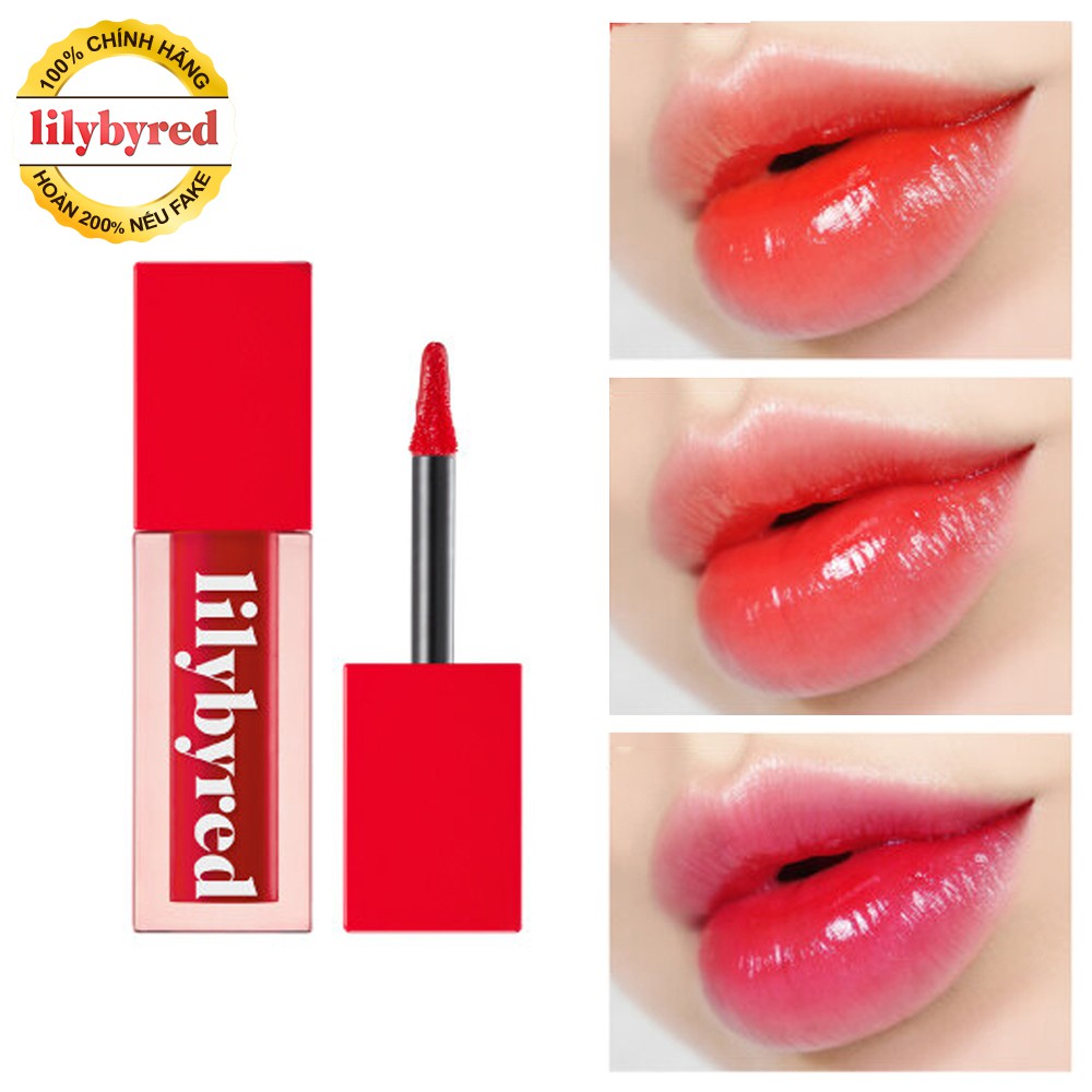 Son Bóng LILYBYRED Juicy Liar Water Tint - Siêu Lì Lâu Trôi