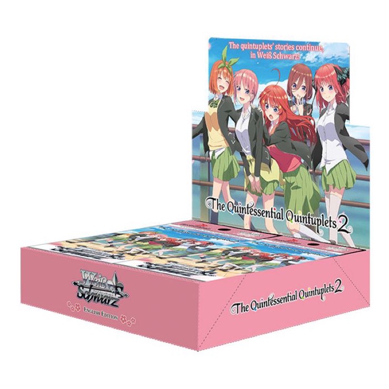 Nguyên box 16 pack weiss schwarz Nhà có 5 nàng dâu hàng chính hãng