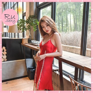 Đầm ngủ phi lụa cao cấp VNP112 - đồ ngủ đẹp mặc nhà