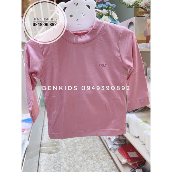 NOUS - Áo giữ nhiệt Nous cổ 3cm bé trai/bé gái