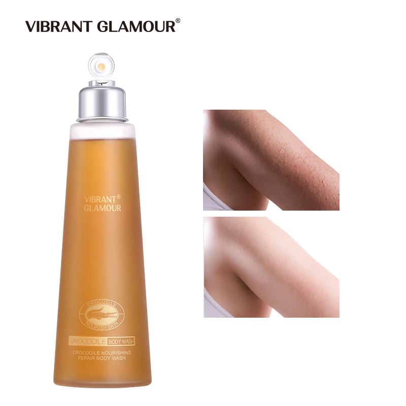 Sữa Tắm VIBRANT GLAMOUR Crocodile Dưỡng Ẩm Làm Trắng Chăm Sóc Phục Hồi Da 200ml