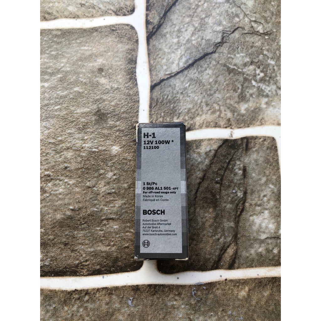 Bóng đèn halogen Bosch H1 12V 100W