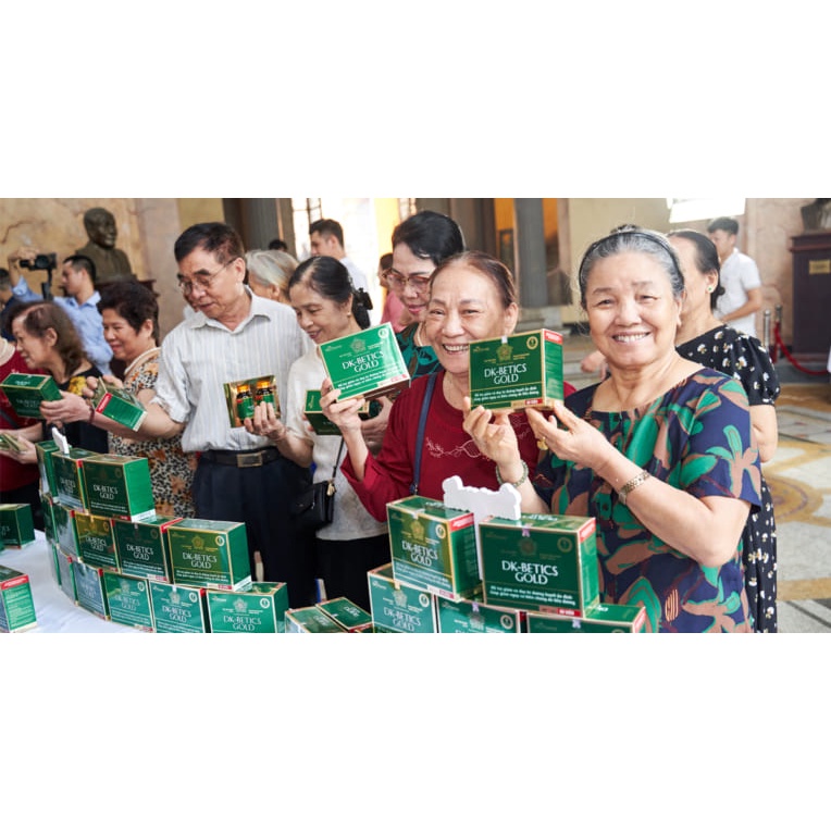 DK - Betics Gold - Hỗ trợ giảm nguy cơ biến chứng do tiểu đường, duy trì đường huyết ổn định (Hộp 2 lọ x 60 viên)