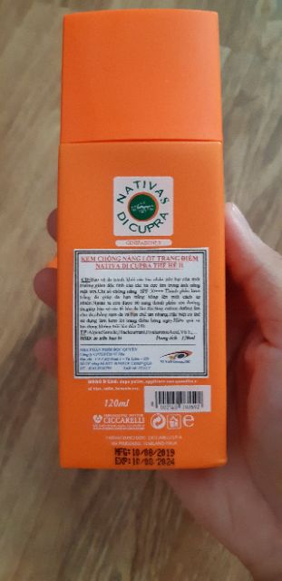 Kem chống nắng lót trang điểm NATIVA DI CUPRA THẾ HỆ 2 | BigBuy360 - bigbuy360.vn
