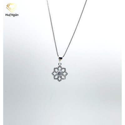 Dây chuyền bạc Ý 925 Huệ Ngân -Hoa đẹp YYDZ142
