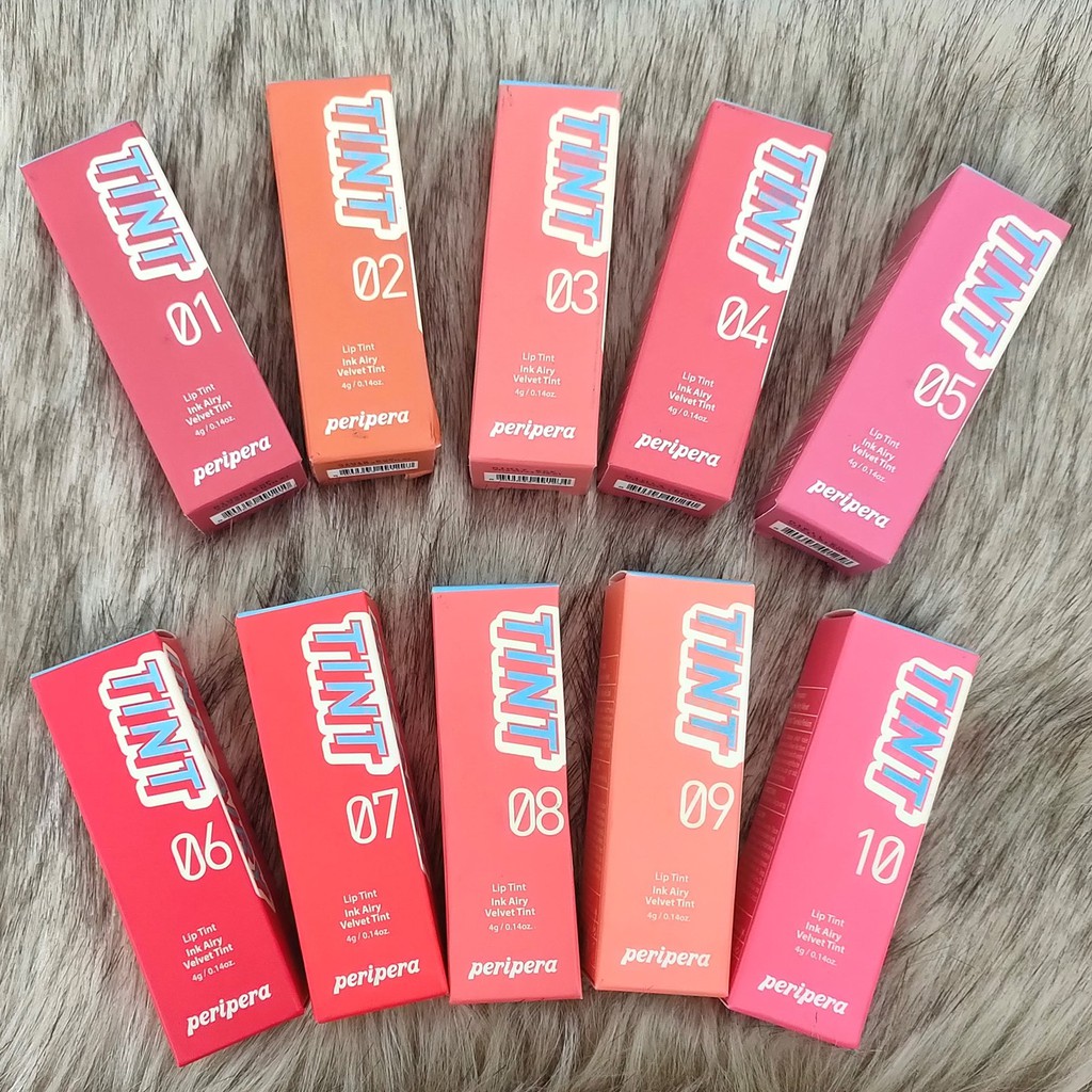 MẪU MỚI - Son Peripera Ink Airy Velvet Lip Tint - SON KEM