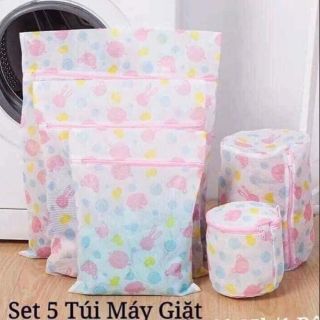 Set 5 túi giặt bảo vệ quần áo cho gia đình