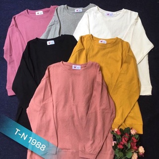 Áo nỉ da cá chất cotton ảnh thật tự chụp