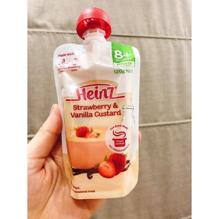 Váng sữa heinz custard úc date mới nhất t8/2020