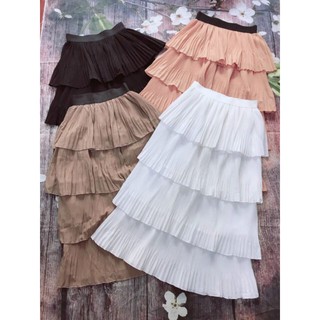 Chân váy von nhún dày dặn 4 tầng siêu đẹp