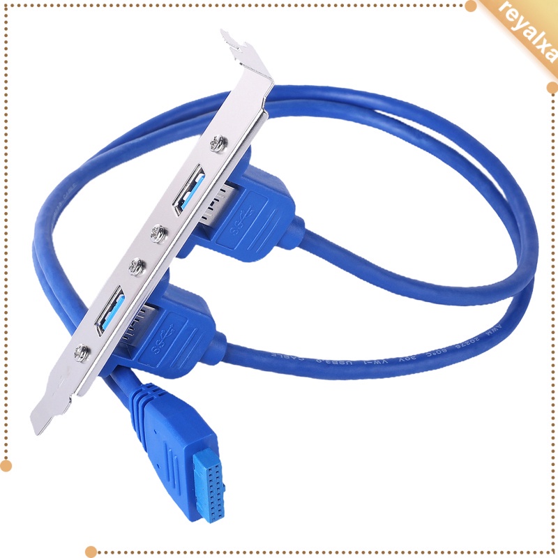 Bảng Điều Khiển Từ Xa 2 Cổng USB 3.0 Sang Đầu Cái 20-Pin 20pin