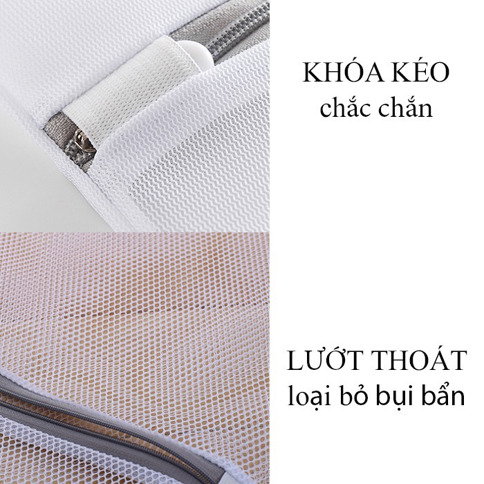 Túi Lưới Giặt Đựng Quần Áo, Đồ Lót Trong Máy Giặt - Túi Giặt Bảo Quản Quần Áo | BigBuy360 - bigbuy360.vn