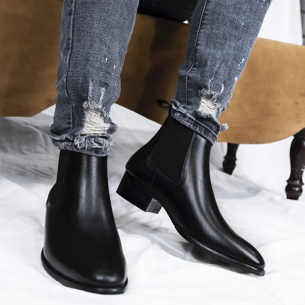 Giày chelsea boots nam cao cấp phiên bản mới nhất thị trường