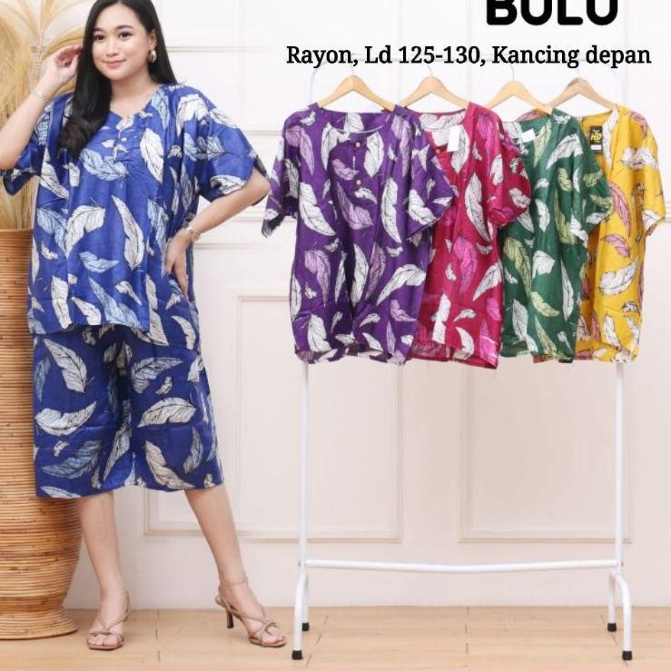 Giảm Giá Mát Mẻ SET Đồ Ngủ Quần Culottes JUMBO Rộng 130 / Làm Mát Dành Cho Bạn Nữ