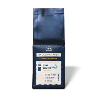 Trà oolong kim tuyên cầu đất dalatfarm - túi thiếc 100gr