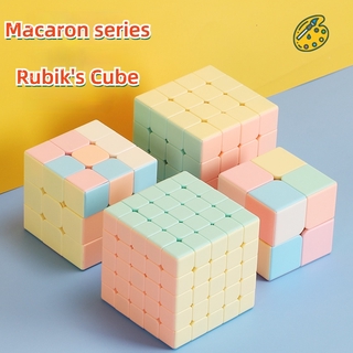 Magic rubik's cube without using macaron color stickers 5x5x5 / 4x4x4 / 3x3x3 / 2x2x2