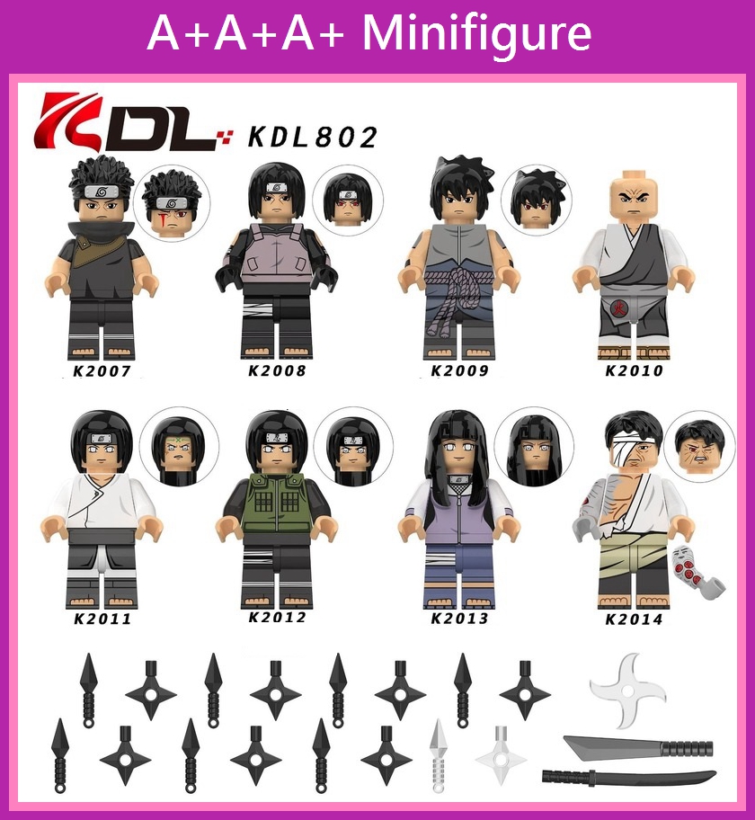 Bộ Lego Xếp Hình Nhân Vật Naruto Kdl802 Chất Lượng Cao