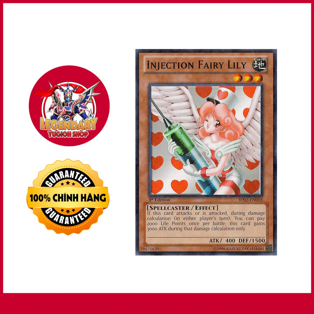[Thẻ Bài Yugioh Chính Hãng] Injection Fairy Lily