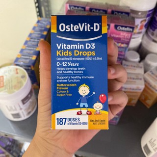 [HÀNG CHUẨN ÚC] VITAMIN D3 OSTEVIT-D 15ML