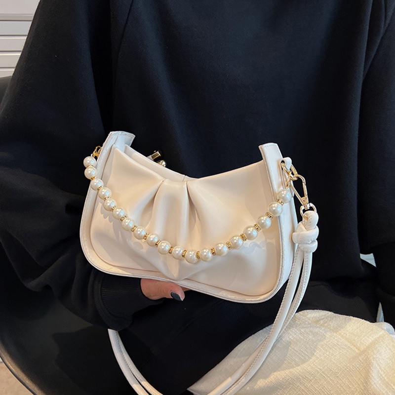 Túi Đeo Vai Đính Ngọc Trai Thời Trang Sang Trọng Cho Nữ