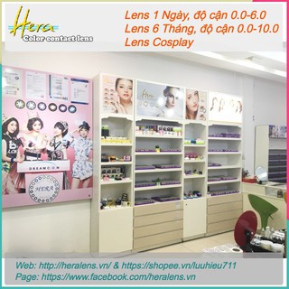 Kính Áp Tròng Hera AMPA Choco - Lens Choco