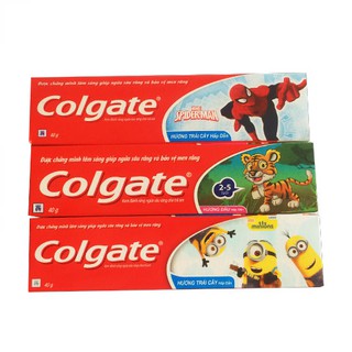 Kem đánh răng ngừa sâu răng cho trẻ em Colgate hương trái cây 40g