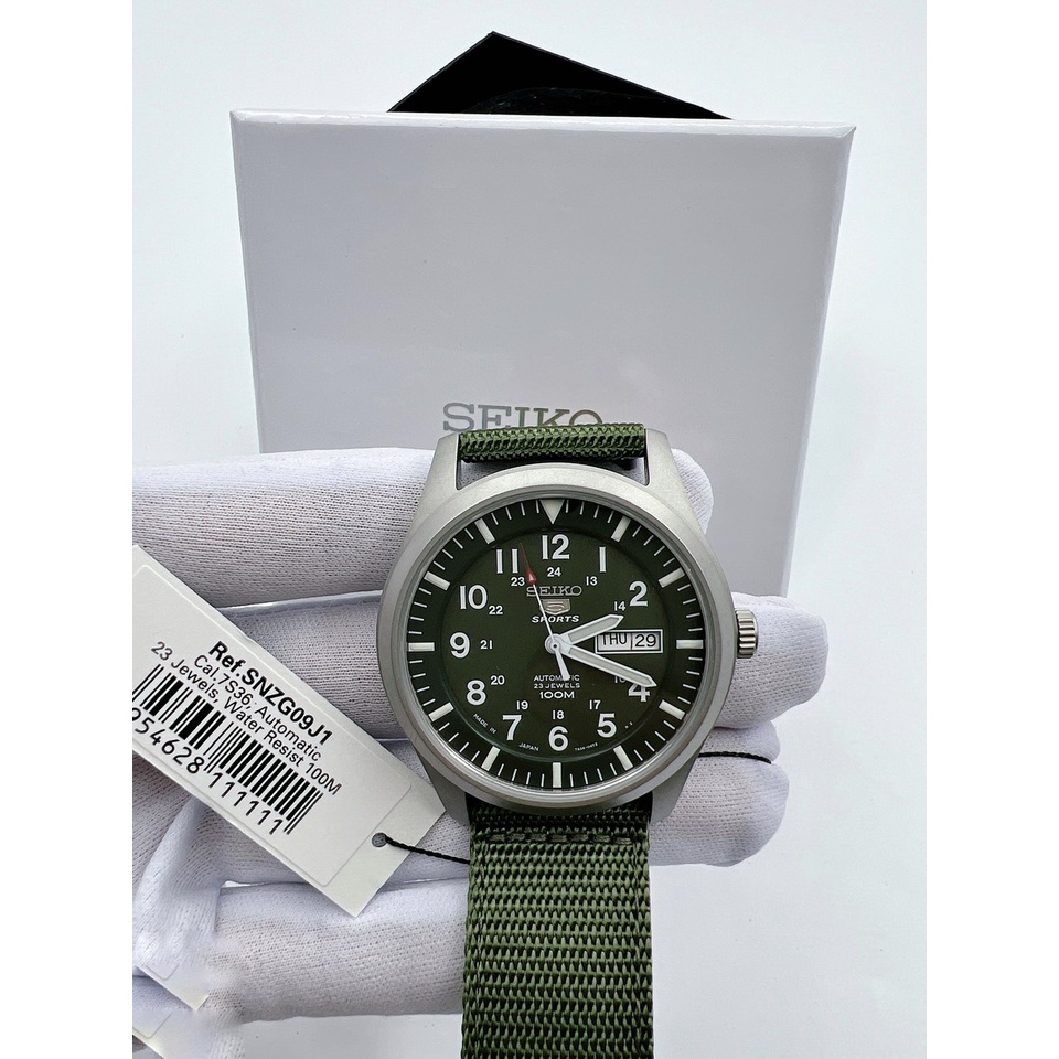 Đồng hồ Seiko 5 quân đội phiên bản J,hàng chính hãng của NHật