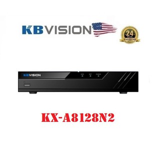 Đầu ghi hình camera IP 8 kênh KBVISION KX-A8128N2 hỗ trợ camera lên đến 8MP, hỗ trợ ổ cứng 8TB, Tên Miền Miễn Phí