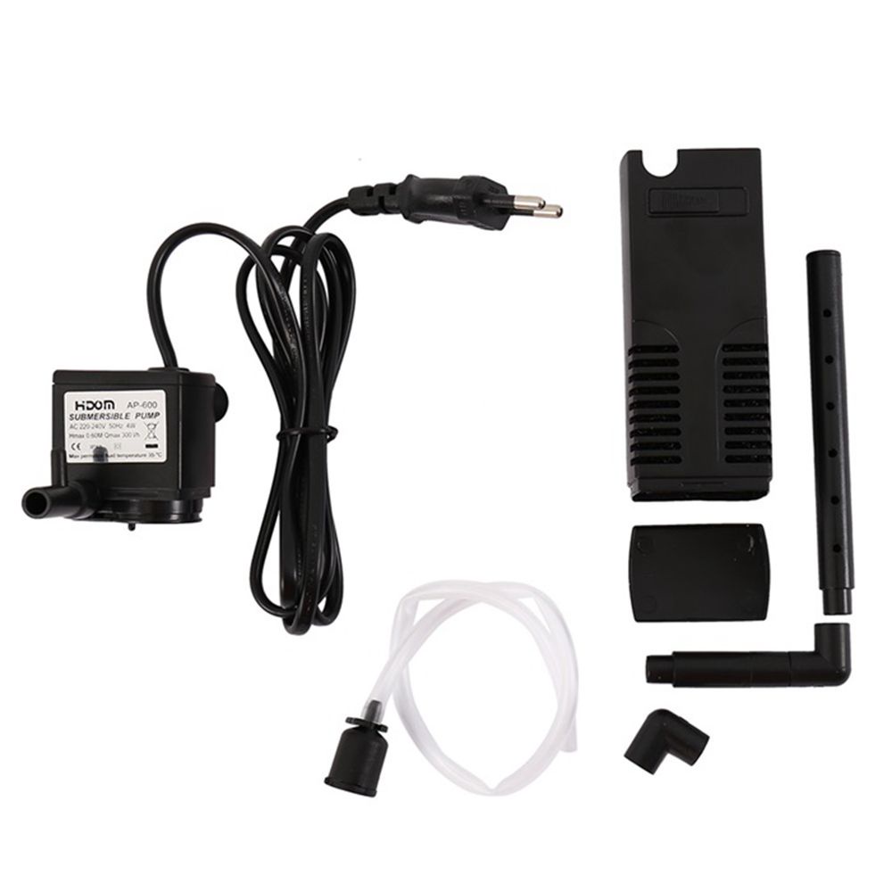 Máy Lọc Nước Bể Cá 3 Trong 1 Không Gây Tiếng Ồn Với Mút Thay Thế Tiện Dụng