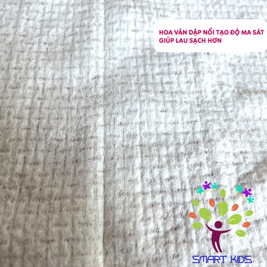 Khăn ướt Mamamy tropical premium - Combo 6 gói có nắp 60 tờ