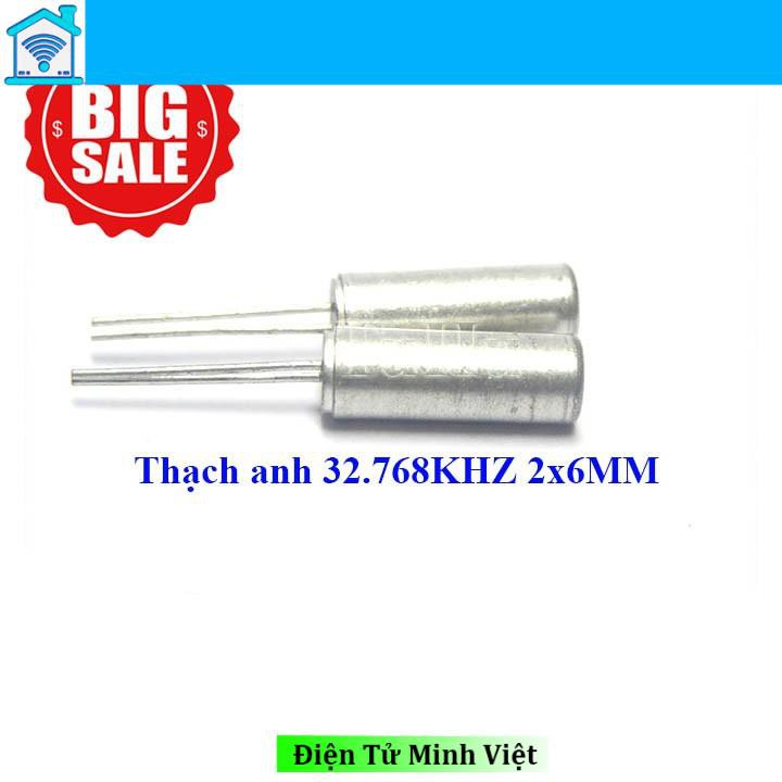 Thạch Anh 32.768KHZ Chân Cắm Giá Rẻ