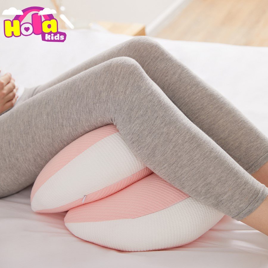 Gối Bầu Cánh Tiên Vải Sợi Tre Thoáng Mát Bông Gòn Thái Lan Cao Cấp Chống Xẹp Holakids