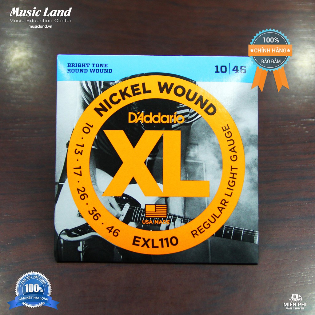 Dây đàn Guitar điện D'Addario EXL110