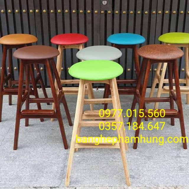 Ghế bar nệm mê tròn giá rẻ