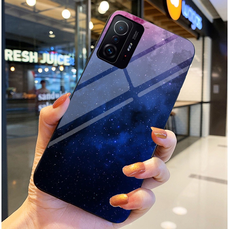Ốp Lưng XIAOMI 11T 5G , 11T PRO 5G Ốp kính bóng cao cấp Phi Hành Gia