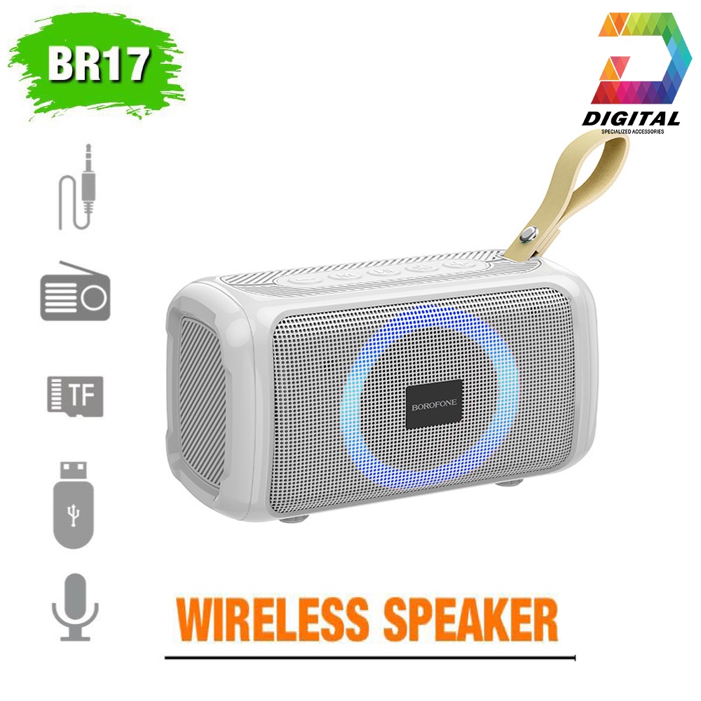 Loa Bluetooth Borofone BR17 V5.1 Chính Hãng