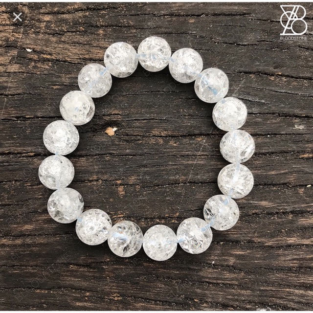 Vòng đeo tay đá tuyết trắng