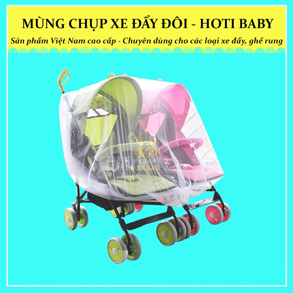 Màn chụp chống muỗi cho xe đẩy