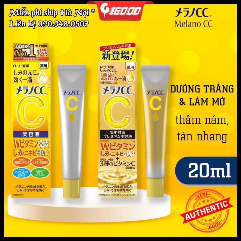 Serum CC Melano ngừa thâm, trắng da Nhật Bản 20ml