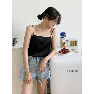 ÁO HAI DÂY ĐEN CHO NỮ