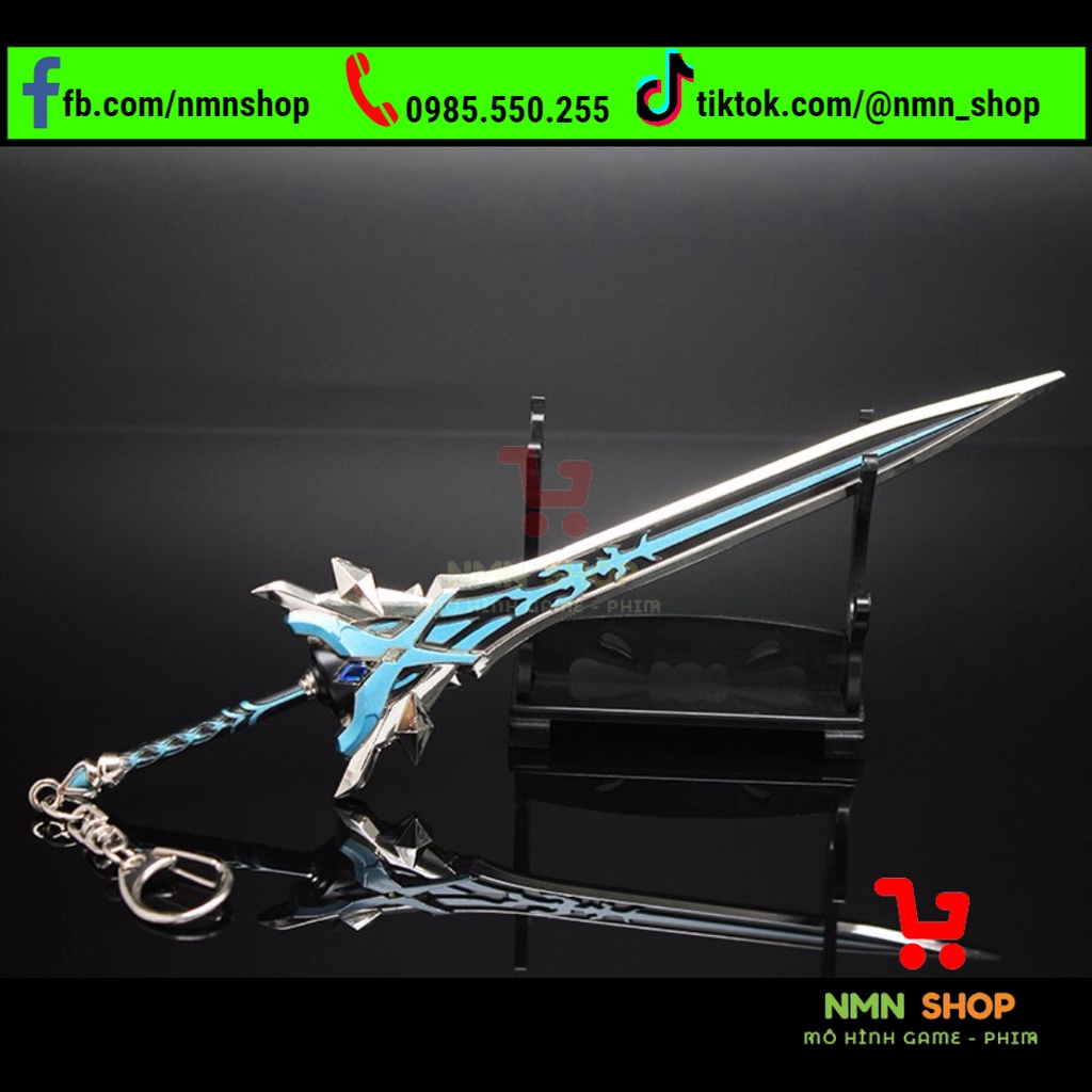 Mô hình game Genshin Impact - Snow Tombed Starsilver (Tuyết Vùi Tinh Ngân) 21cm